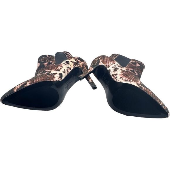CHARLES by Charles David Panama Snake Animal Print Boots BNWT - Picture 5 of 10